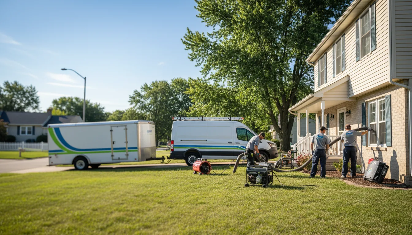 Flooded Basement Restoration And Cleanup With Repair in New Salem, ND near me